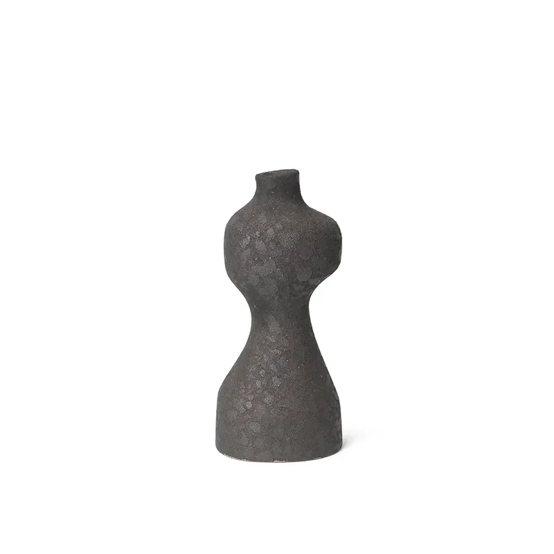 Yara Vase - Medium - Rustic Iron Erbjudande